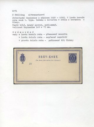 GANZSACHEN VON DÄNEMARK 1865-1900 – Blatt 38