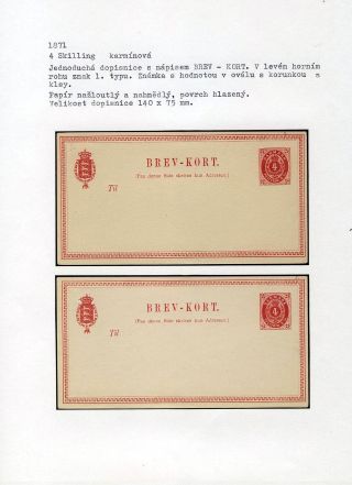GANZSACHEN VON DÄNEMARK 1865-1900 – Blatt 40