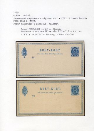 GANZSACHEN VON DÄNEMARK 1865-1900 – Blatt 44