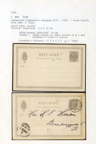 GANZSACHEN VON DÄNEMARK 1865-1900 – Blatt 73