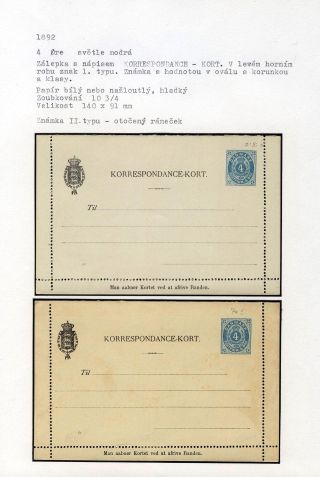 GANZSACHEN VON DÄNEMARK 1865-1900 – Blatt 101
