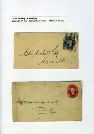 CANADA: POSTAL STATIONERY – sheet 6
