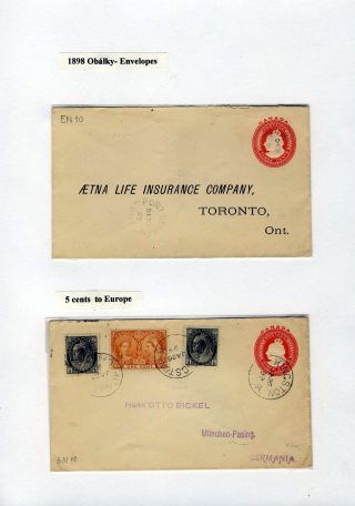 CANADA: POSTAL STATIONERY – sheet 14