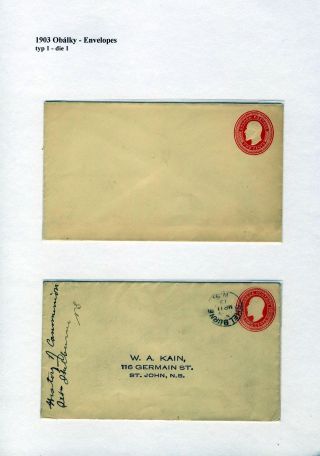 CANADA: POSTAL STATIONERY – sheet 18