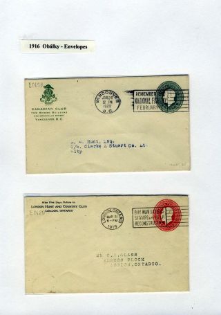 CANADA: POSTAL STATIONERY – sheet 22
