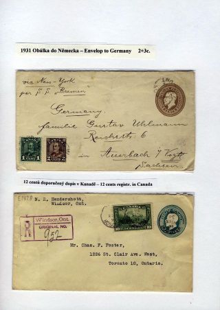 CANADA: POSTAL STATIONERY – sheet 28