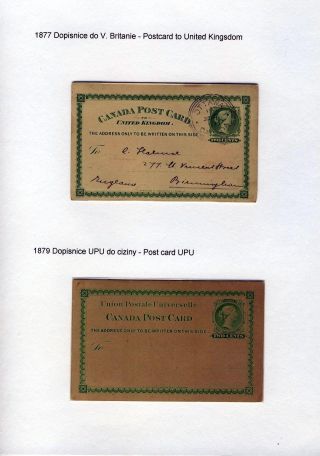 CANADA: POSTAL STATIONERY – sheet 43