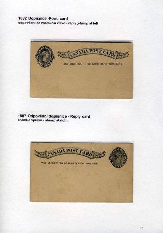CANADA: POSTAL STATIONERY – sheet 47