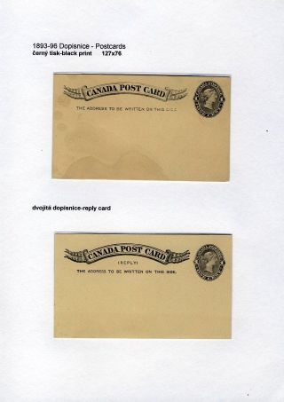 CANADA: POSTAL STATIONERY – sheet 53