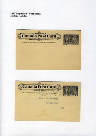 CANADA: POSTAL STATIONERY – sheet 57