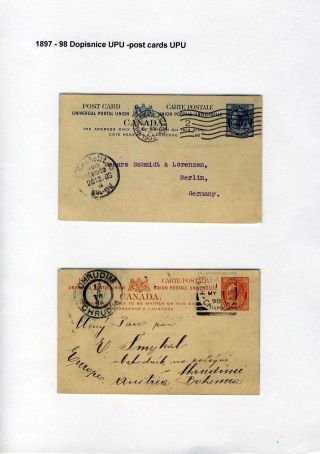 CANADA: POSTAL STATIONERY – sheet 61