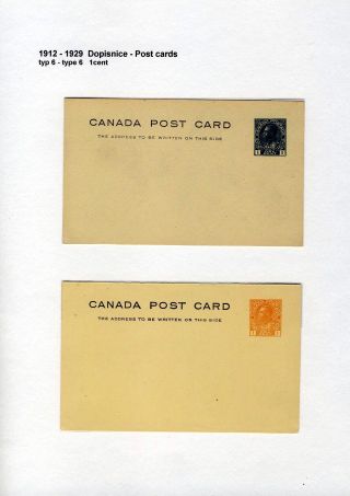CANADA: POSTAL STATIONERY – sheet 69