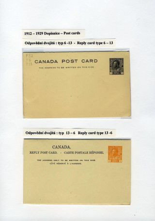 CANADA: POSTAL STATIONERY – sheet 73