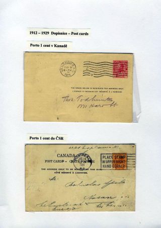 CANADA: POSTAL STATIONERY – sheet 75
