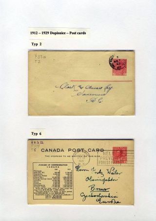 CANADA: POSTAL STATIONERY – sheet 76
