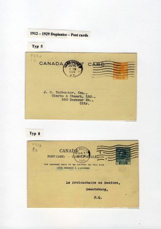 CANADA: POSTAL STATIONERY – sheet 77