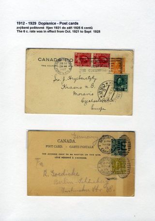 CANADA: POSTAL STATIONERY – sheet 78