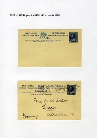CANADA: POSTAL STATIONERY – sheet 79