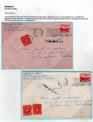 LETECKÉ ZNÁMKY USA 5c SKYMASTER (1946-48) – list 4