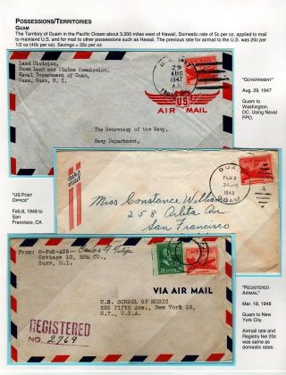 LETECKÉ ZNÁMKY USA 5c SKYMASTER (1946-48) – list 12