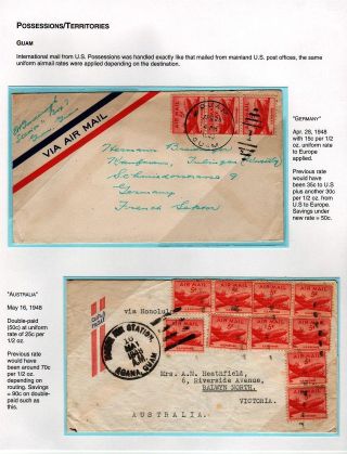 LETECKÉ ZNÁMKY USA 5c SKYMASTER (1946-48) – list 13