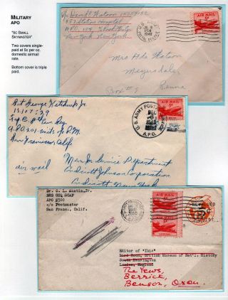 USA: LUFTPOSTMARKEN 5c SKYMASTER (1946-48) – Blatt 18