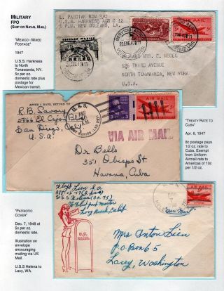 USA: LUFTPOSTMARKEN 5c SKYMASTER (1946-48) – Blatt 21