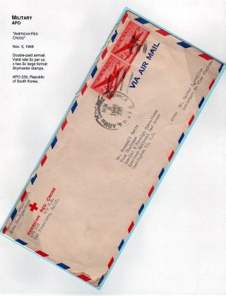 USA: LUFTPOSTMARKEN 5c SKYMASTER (1946-48) – Blatt 22