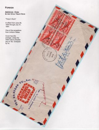 USA: LUFTPOSTMARKEN 5c SKYMASTER (1946-48) – Blatt 30