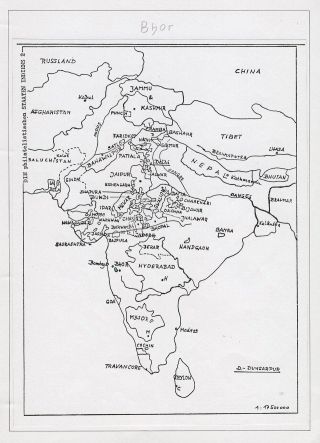 INDISCHE FEUDALSTAATEN – Blatt 35