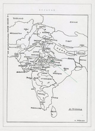 INDISCHE FEUDALSTAATEN – Blatt 42