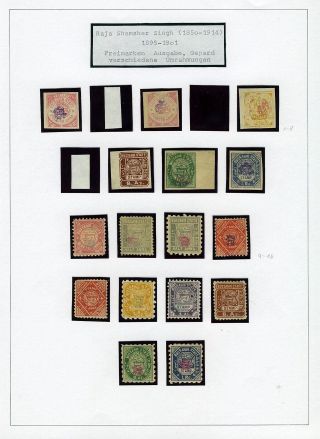 INDISCHE FEUDALSTAATEN – Blatt 62