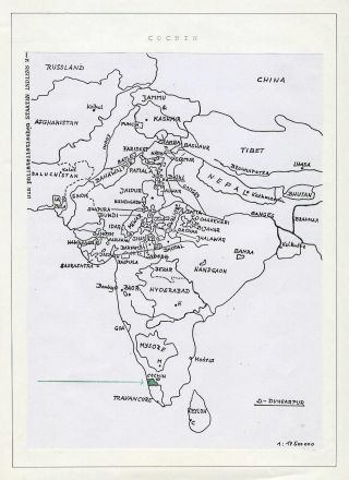 INDIAN FEUDAL STATES – sheet 66