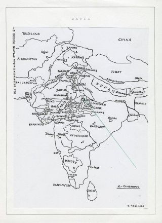 INDIAN FEUDAL STATES – sheet 96
