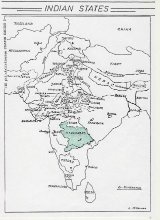 INDISCHE FEUDALSTAATEN – Blatt 109