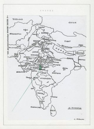 INDIAN FEUDAL STATES – sheet 226