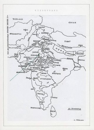 INDIAN FEUDAL STATES – sheet 264