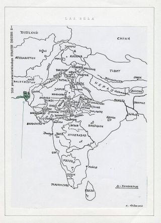 INDIAN FEUDAL STATES – sheet 295