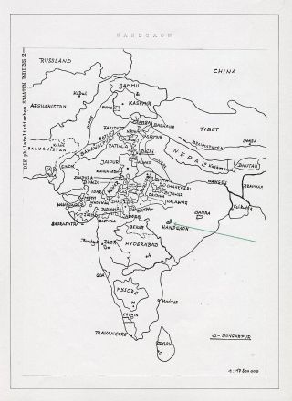 INDIAN FEUDAL STATES – sheet 310