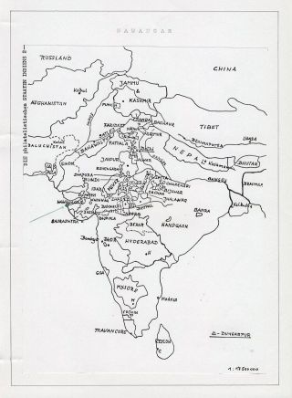 INDIAN FEUDAL STATES – sheet 316