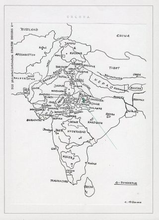 INDIAN FEUDAL STATES – sheet 324