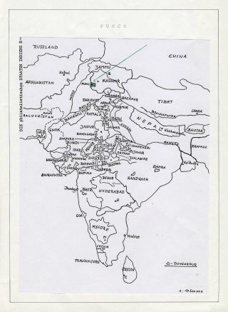 INDIAN FEUDAL STATES – sheet 336