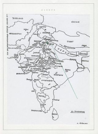 INDIAN FEUDAL STATES – sheet 350