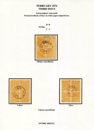 ÍRÁN - STUDIE PRVNÍCH VYDÁNÍ LEV – list 84