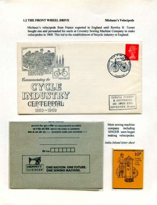SINCE DRAISIENNE TO THE PRESENT (HISTORY OF BICYCLES) – sheet 11