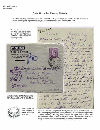 SÜDAFRIKANISCHEN PIONIEREN IN 2. WELTKRIEG – Blatt 10