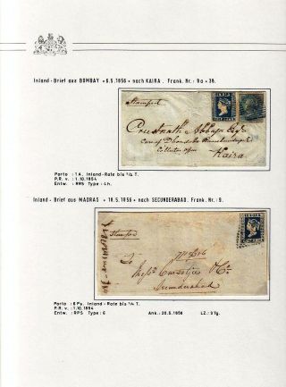 BRITSKÁ INDIE - MÍSTNÍ VYDÁNÍ VÝCHODOINDICKÉ SPOLEČNOSTI 1854 – list 31