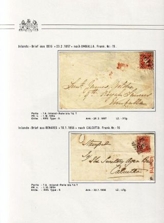 BRITSKÁ INDIE - MÍSTNÍ VYDÁNÍ VÝCHODOINDICKÉ SPOLEČNOSTI 1854 – list 47