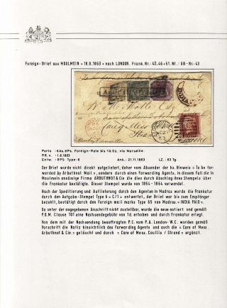 BRITISH INDIA - LONDON ISSUES OF THE EAST INDIA COMPANY IN 1855-1858 – sheet 32