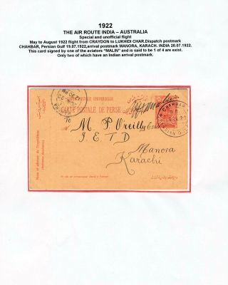 IRAN: LUFTPOSTMARKEN UND UMSCHLÄGE – Blatt 4